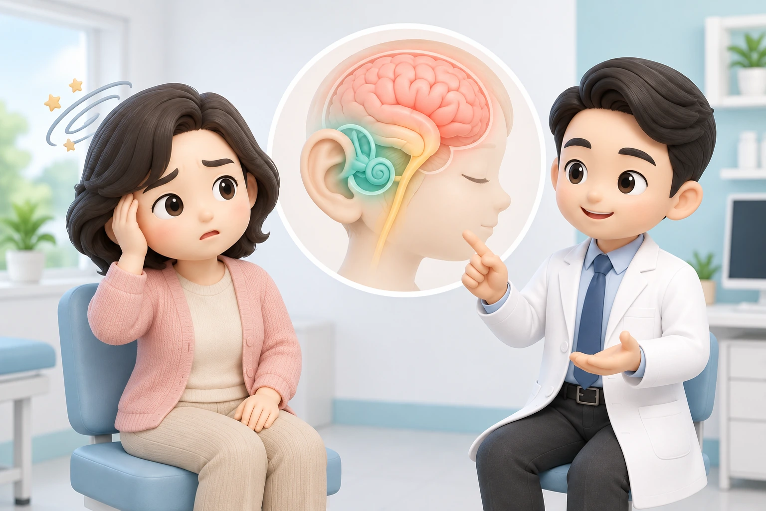 어지럼증이 반복되는데, 귀 문제일까요 뇌 문제일까요?